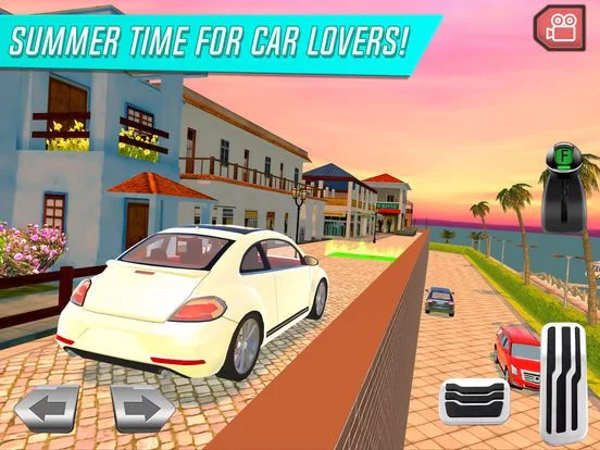 Изображение игры: My Holiday Car: Sunrise City