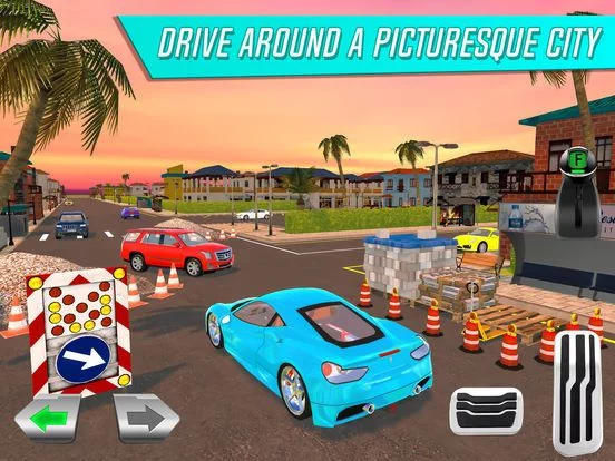 Изображение игры: My Holiday Car: Sunrise City