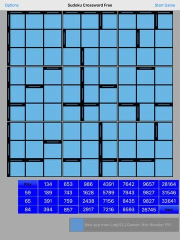 Изображение игры: Sudoku Crossword Free Puzzle game