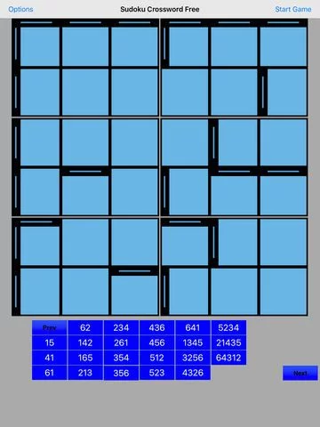 Изображение игры: Sudoku Crossword Free Puzzle game