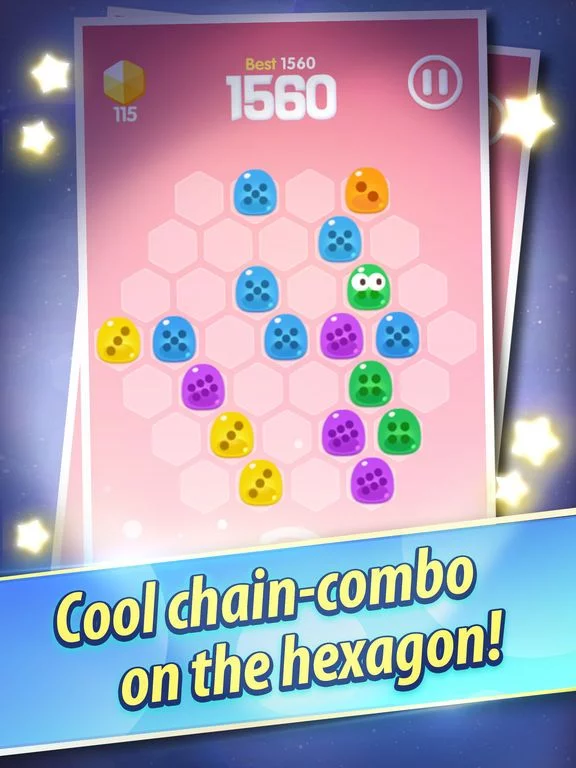 Изображение игры: Jelly-the candy land
