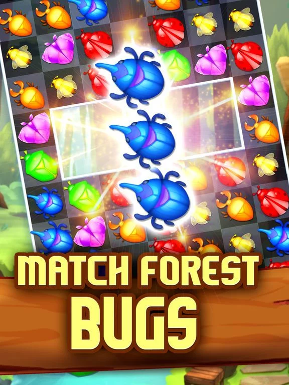 Изображение игры: Bug Smash Match 3
