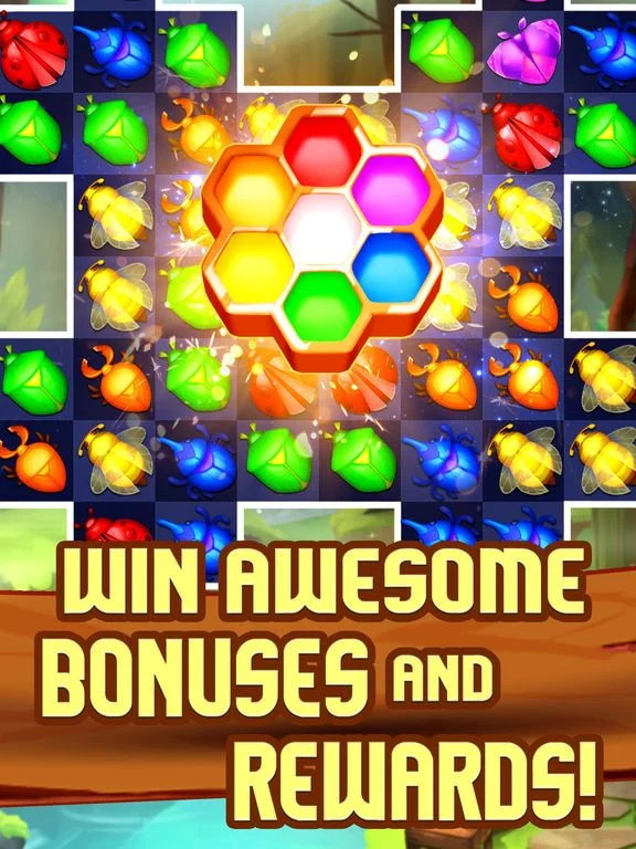 Изображение игры: Bug Smash Match 3