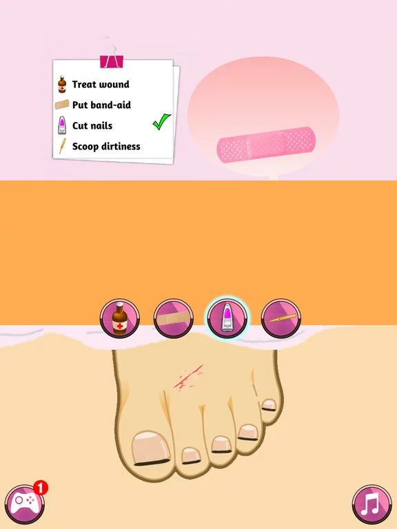 Изображение игры: Feet Dolls Salon