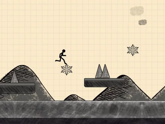 Изображение игры: Stickman Jump - Free Addictive Extreme Fun Doodle Runner and Jumper game