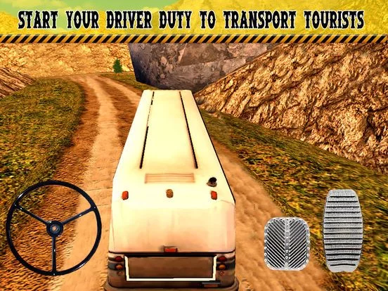 Изображение игры: Off-Road Desert Bus Drive: 3D Parking Simulator