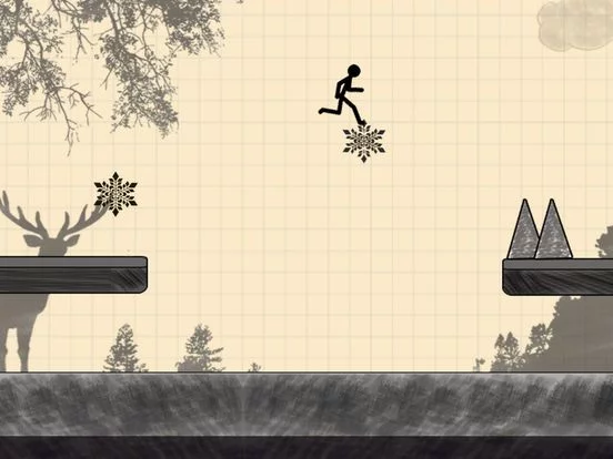 Изображение игры: Stickman Jump - Free Addictive Extreme Fun Doodle Runner and Jumper game