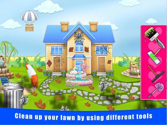 Изображение игры: Baby Doll House Cleaning and Decoration Pro - Fun Games For Kids, Boys and Girls
