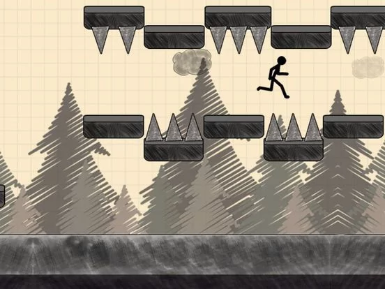 Изображение игры: Stickman Jump - Free Addictive Extreme Fun Doodle Runner and Jumper game