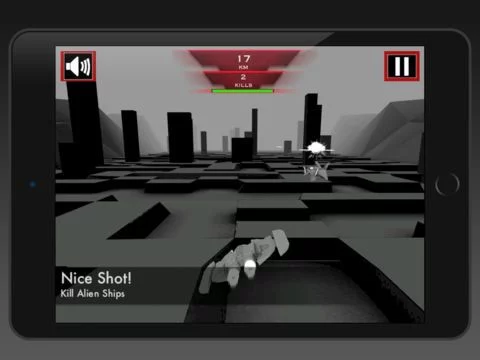 Изображение игры: Alien Exterminator Infinite AirField Racer: Dodge and Shoot Alien Ships