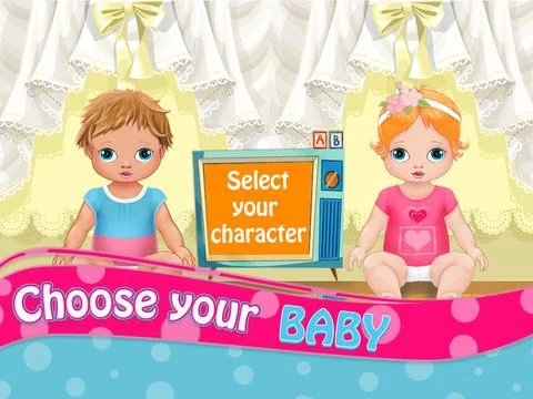 Изображение игры: Mom and Baby Care - Cute Newborn Baby Sleeping and Home Adventure