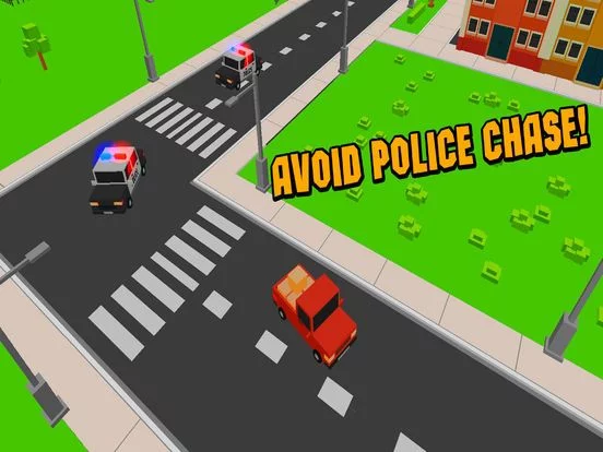 Изображение игры: Criminal Escape: Pixel Chase Full