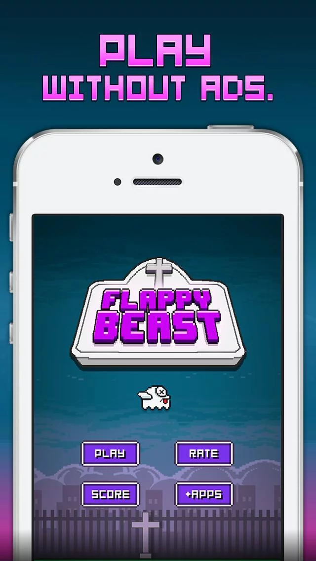 Изображение игры: Flappy Beast