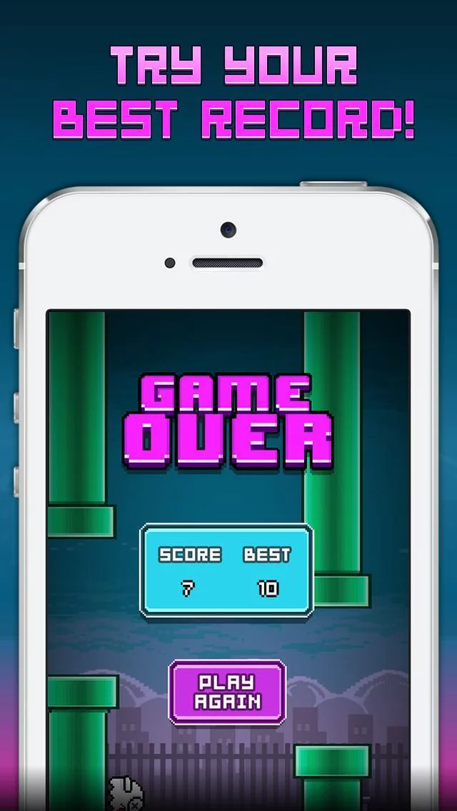 Изображение игры: Flappy Beast