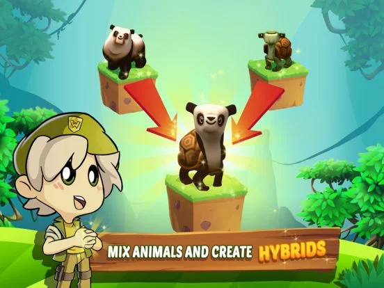 Изображение игры: Zoo Evolution: Animal Saga