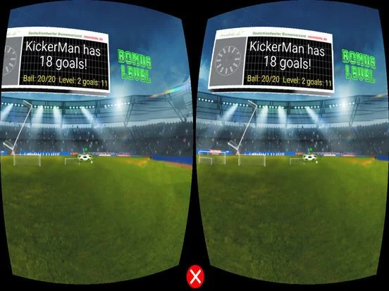 Изображение игры: Kick-It-VR! A 3D Football VR Game