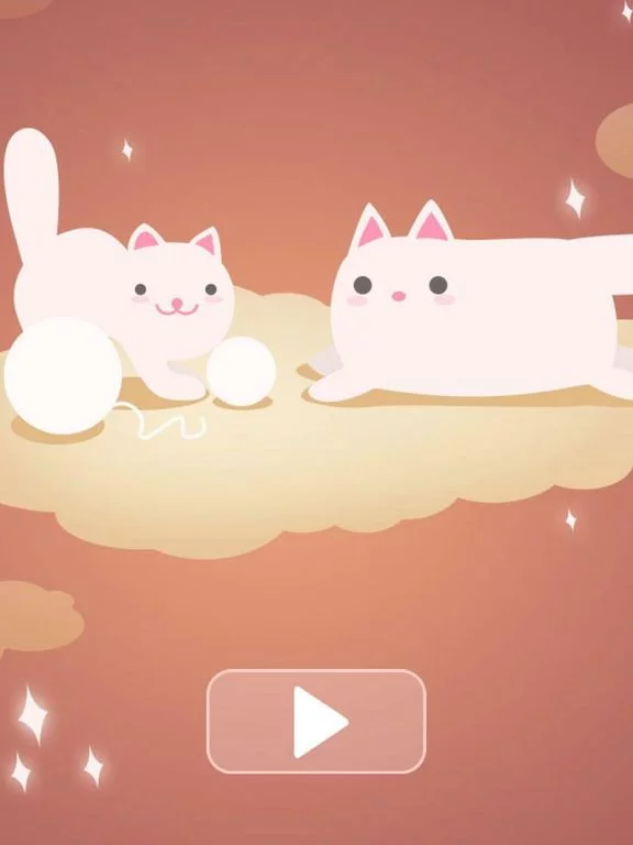 Изображение игры: Face-to-face cats