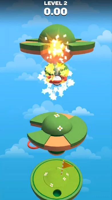 Изображение игры: Mini Golf Jump