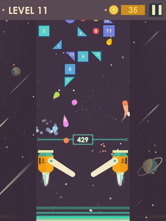 Изображение игры: Space Pinballz