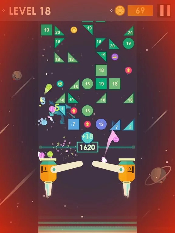 Изображение игры: Space Pinballz