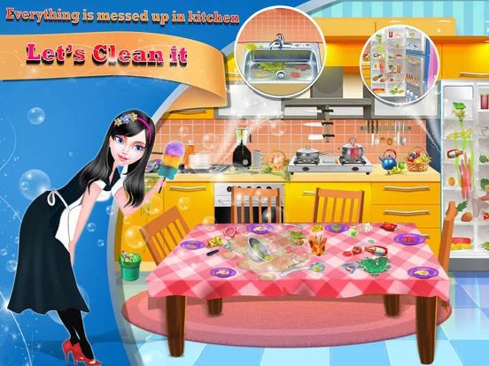 Изображение игры: House Cleanup and Decoration