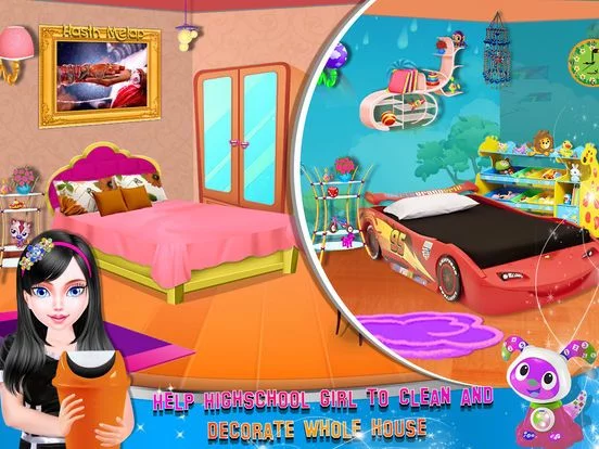 Изображение игры: House Cleanup and Decoration