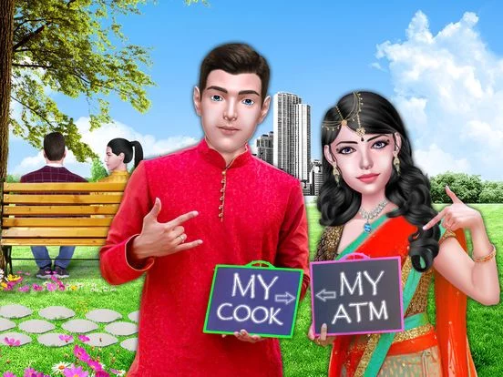 Изображение игры: Indian Girl Royal Engagement