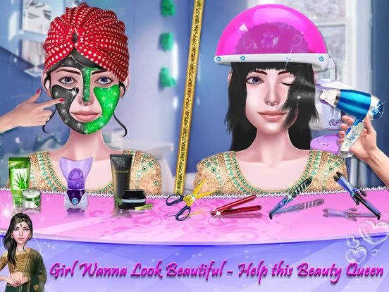 Изображение игры: Indian Girl Royal Engagement