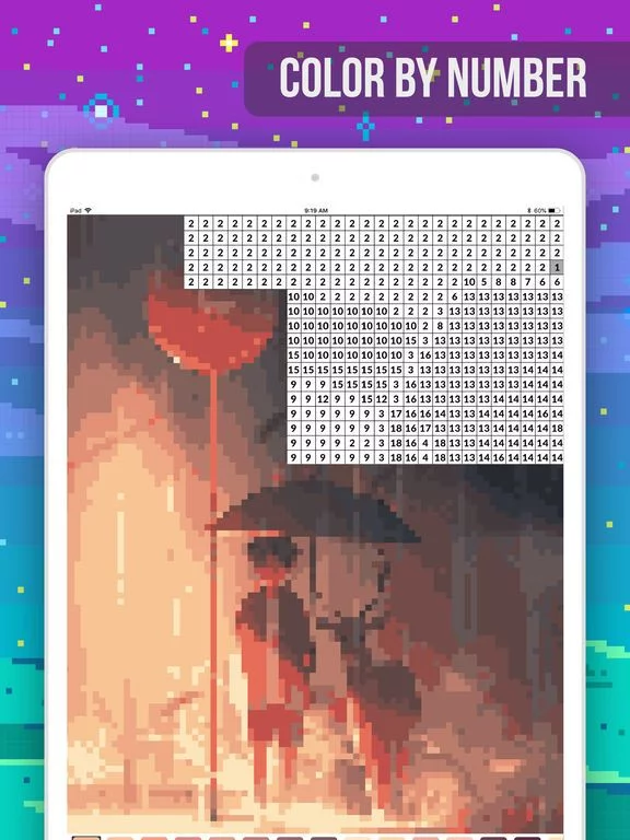 Изображение игры: Number Coloring - Illustration