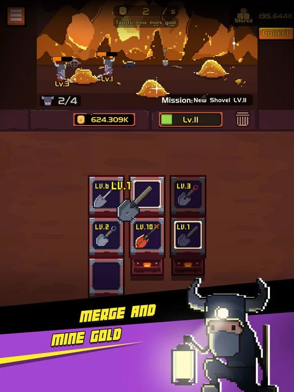 Изображение игры: Miner Merge