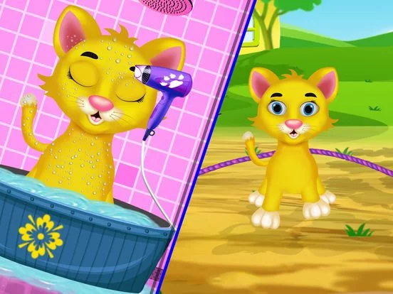 Изображение игры: Kitty Care: Cute Pet Care