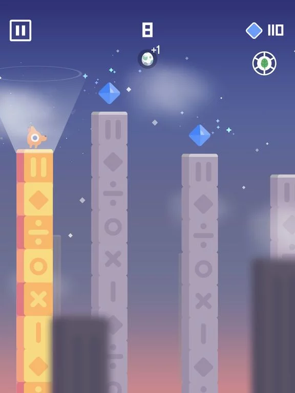 Изображение игры: Hoppy Towers