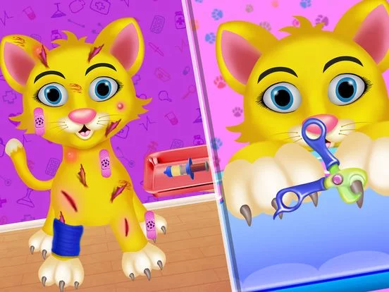 Изображение игры: Kitty Care: Cute Pet Care
