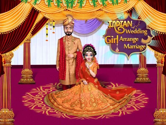 Изображение игры: Royal Indian Girl Wedding