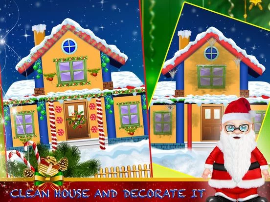 Изображение игры: Christmas House Decor&CleanUp