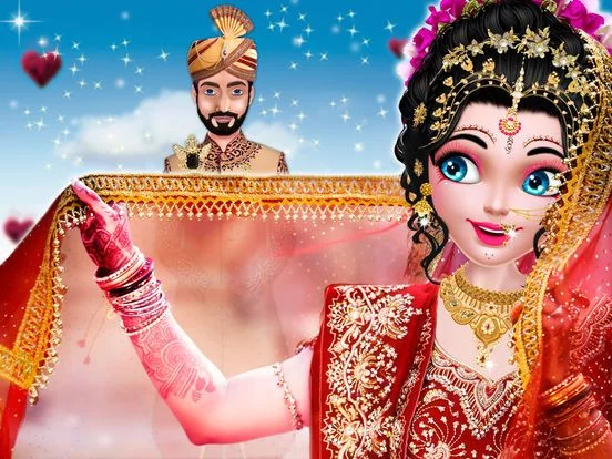 Изображение игры: Royal Indian Girl Wedding