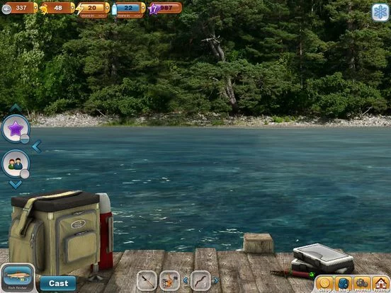 Изображение игры: Fishing Paradise 3D