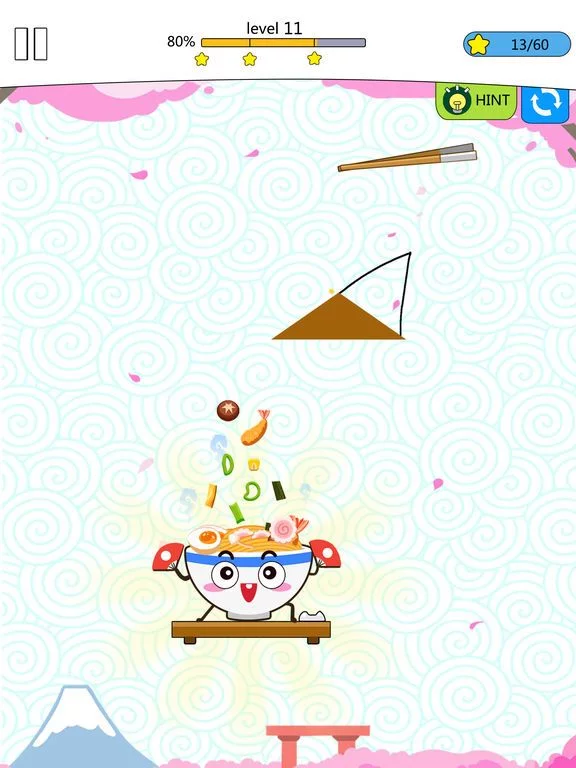 Изображение игры: Noodle Drop