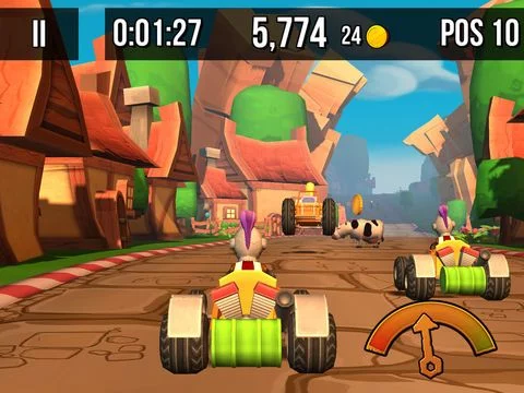 Изображение игры: Castle Karts (Goji Play)