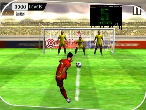 Изображение игры: Football Kicks Penalty Shootouts World Edition - Real Soccer Game