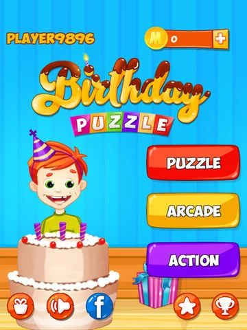 Изображение игры: Birthday Puzzle