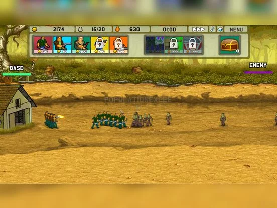 Изображение игры: Age Of Army Wars