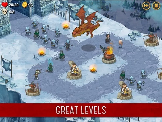 Изображение игры: Throne: Tower Defense