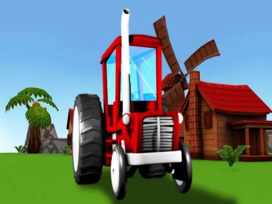 Изображение игры: Crazy Farm Tractor Parking Sim-ulator