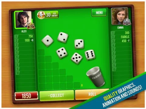 Изображение игры: Farkle Live