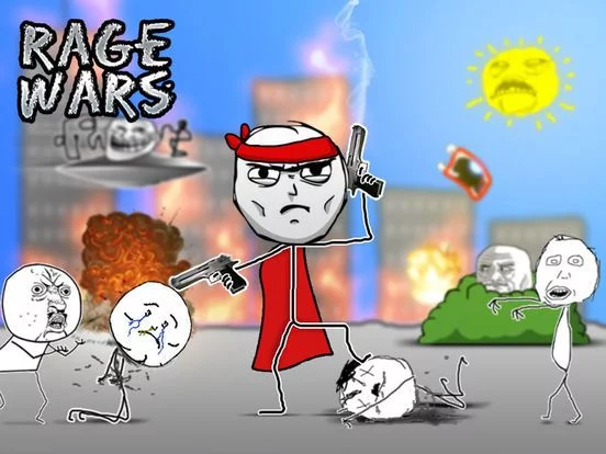 Изображение игры: Rage Wars - Meme Shooter