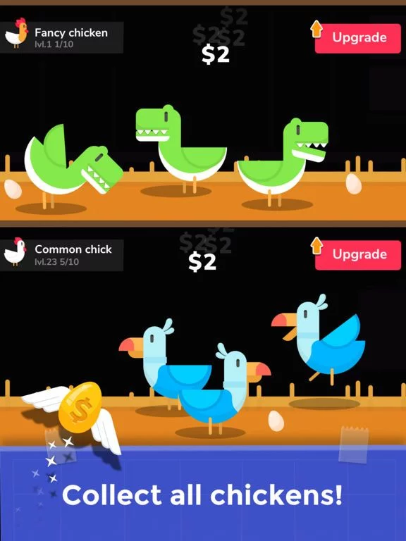 Изображение игры: Egg Farm Idle