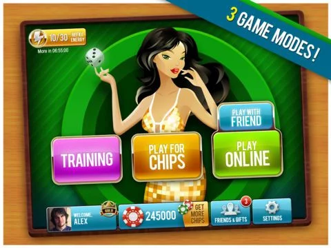 Изображение игры: Farkle Live