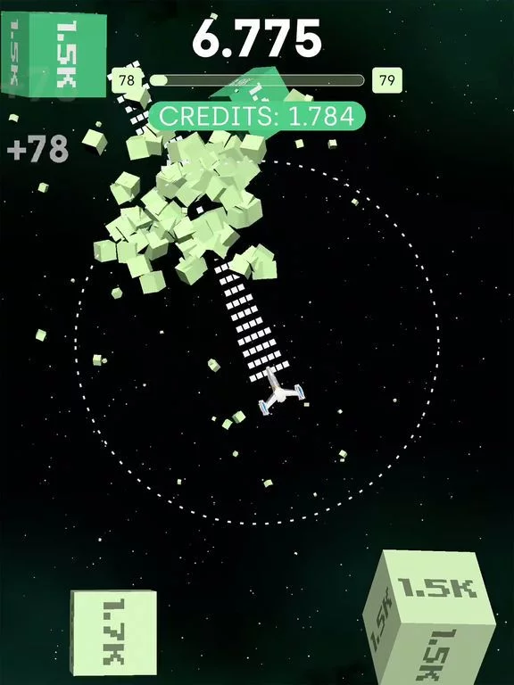 Изображение игры: AstroBlast