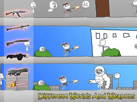 Изображение игры: Rage Wars - Meme Shooter